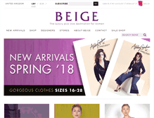 Tablet Screenshot of beigeplus.com